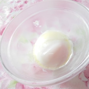 カップラーメンの空容器で トロトロ温泉たまご レシピ 作り方 By ぷう Pou 楽天レシピ
